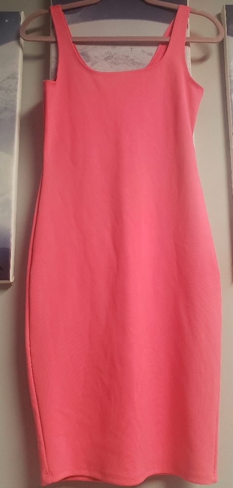Hot pink dress (worn once)
